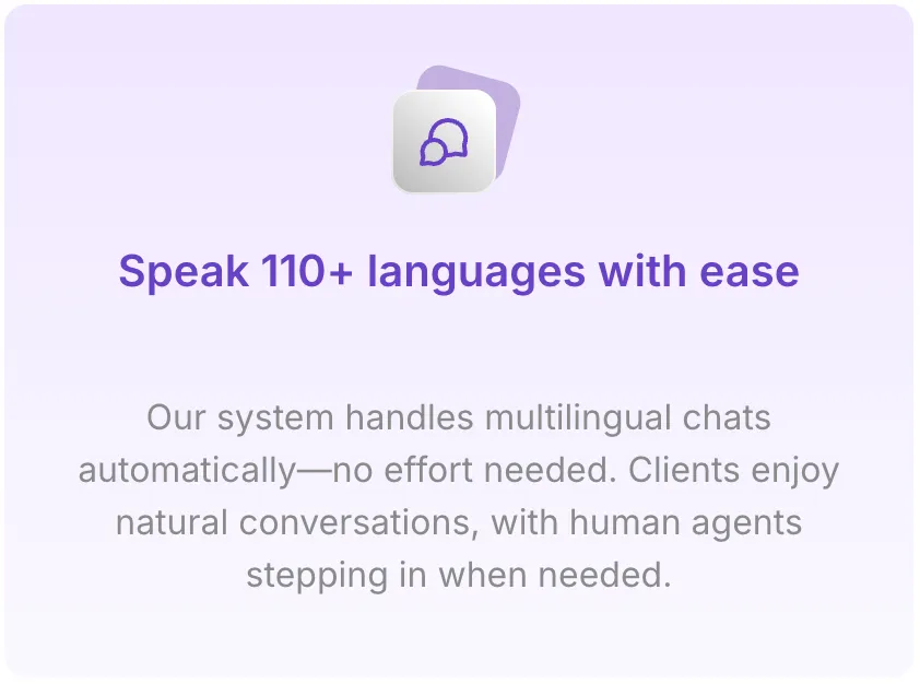 Multilingual for ENOVAI Group
